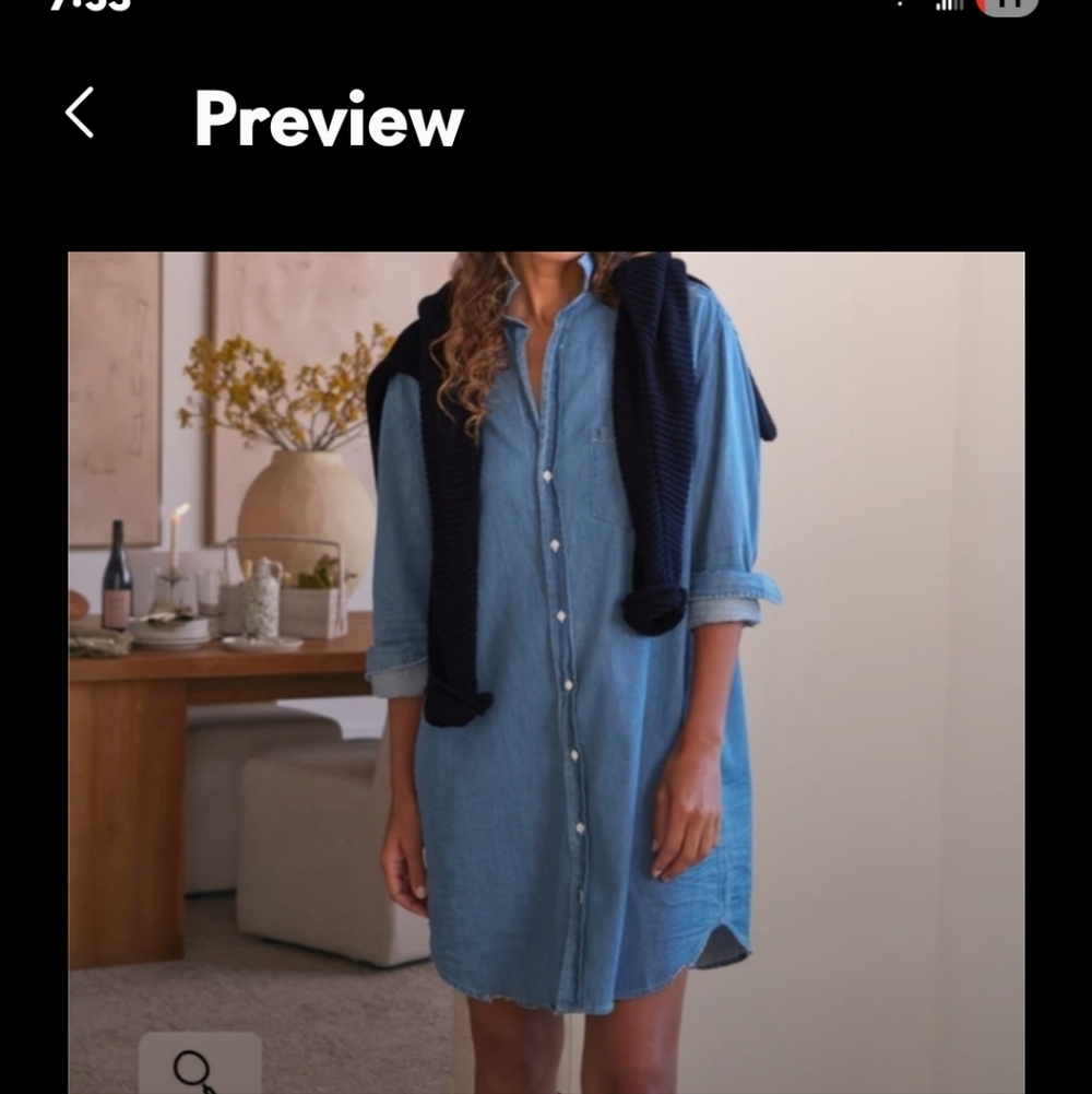 Frank & Eileen Mary Classic Shirt Dress XL